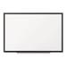 Quartet SM534B Classic Magnetic Dry Erase Whiteboard 48 x 36 in. - Black Aluminum Frame