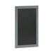 Flash Furniture Canterbury 20 x 30 Rustic Gray Wall Mount Magnetic Chalkboard Sign with Eraser Hanging Wall Chalkboard Memo Board for Home School or Business