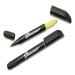 AbilityOne 7520014840020 SKILCRAFT Rite-N-Lite Ballpoint Pen/Highlighter Yellow/Black Ink Chisel/Conical Tip Black Barrel Dozen