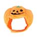 hirigin Pets Accessories Halloween Pumpkin Shaped Hat Decorative Tools