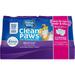 Fresh Step Clean Paws Multi-Cat Scented Litter with the Power of Febreze Clumping Cat Litter 37.8 Pounds