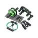 Exercise Tool Set Push-Up Bar Abdominal Power Wheel Roller Jump Rope Exercise Mat Grip Strength Device 8 Elastic Trainer