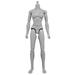 Figures Toy Company Deluxe Female 8 inch Articulated Gray Body [Yvonne]