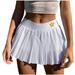 HSMQHJWE Womens Black Tennis Skirt Bathing Suit With Skirt Pattern Pleated Cute Zipper Skirt Short Thin Skirt Women S Side Skirt Womens Short A Line Skirt