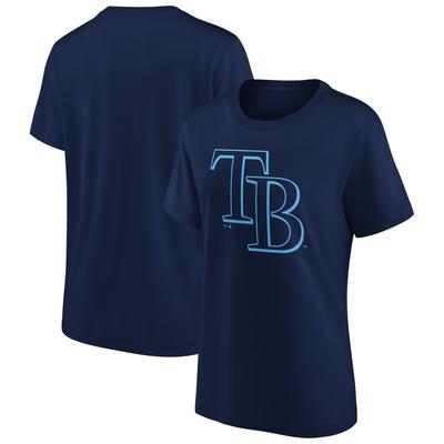 Tampa Bay Rays Mono-Logo-Grafik-T-Shirt – Damen Image