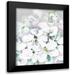 Beauchamp Andy 12x14 Black Modern Framed Museum Art Print Titled - White Orchids