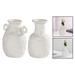 2x Modern Ceramic Vase Decor Decorative Flower Vase Display