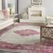 Nourison Passion Bohemian Ivory/Fuchsia 12 x 15 Area Rug (12x15)