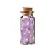 TWGONE Crystal Ornament Natural Wishing Bottle Jewelry Birthday Gift Blessing Gift For Relatives Purple D