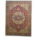 9 X 12 Rug Wool Red Persian Hand Knotted Serapi Oriental Large Carpet