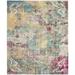 Safavieh Transitional Mystique Polyester Area Rug-Color:Multi Shape:Large Rectangle Size:8 x 10