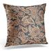 USART Ethnic Paisley Vintage in Batik Style Outline Pillow Case Pillow Cover 20x20 inch