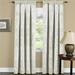 52 x 84 in. Polyester Blackout Rod Pocket Single Curtain Panel Ivory