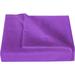 1200 Thread Count 3 Piece Flat Sheet ( 1 Flat Sheet + 2- Pillow cover ) 100% Egyptian Cotton Color Purple Solid Size King