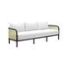 Hanalei Outdoor Patio Sofa-EEI-5031-IVO-WHI