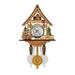 wendunide Household Electric Appliances Clock Living Chime Clock Room Clock Retro Wall Alarm Wooden Clock Clock Multicolor