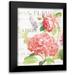 Nai Danhui 12x14 Black Modern Framed Museum Art Print Titled - Maison Des Fleurs IV