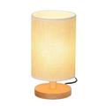Labakihah Led Lights for Bedroom Bedside Lamp Night Light Warm White Gift Wood Table Lamp Desk Lamp