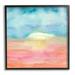 Stupell Industries Abstract Watercolor Landscape Sun Rising Horizon Sky Painting Black Framed Art Print Wall Art Design by Elvira Errico