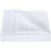 500 Thread Count 3 Piece Flat Sheet ( 1 Flat Sheet + 2- Pillow cover ) 100% Egyptian Cotton Color White Solid Size King