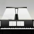 AETEE Traditional Piano Desk Lamp 14W LED Lighting Black Metal Shade Adjustable for Kids Music Room