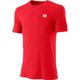 WILSON Herren Shirt SURGE SMLS CREW RD, Größe M in Rot