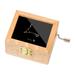 Thanksgiving Day Classical Birthday Memorial Gifts Wooden Hand Crank Music Box Musical Boxes Antique Engraved PISCES