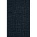 Dalyn Dover Area Rug DV13 Dv13 Navy Squares Maze 6 x 9 Rectangle