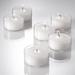 Richland Clear Tealight Candles White Unscented Set of 50