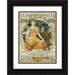 Alphonse Mucha 14x18 Black Ornate Wood Framed Double Matted Museum Art Print Titled - Universal and International Exhibition of St. Louis (United States) from April 30 to November 30 (1
