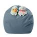 Springcmy Bean Bag Chair Sofa Couch Cover Without Filler Lazy Lounger High Chair Pillow Storage Bag Slipcover