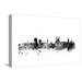 Cardiff Wales Skyline Stretched Canvas Wall Art by Michael Tompsett Sold by Art.Com