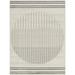 Artistic Weavers Floransa Geometric Area Rug Light gray/white 5 3 x 7 1