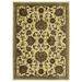 Radici USA 450-2222-IVORY 8 x 11 ft. Castello Traditional Floral Scroll Area Rug Ivory