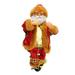 VerPetridure Christmas Music Old Man Doll Ladder Climbing Santa Claus Climbing Beads Santa Claus Battery Electric Music Old Man