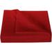 900 Thread Count 3 Piece Flat Sheet ( 1 Flat Sheet + 2- Pillow cover ) 100% Egyptian Cotton Color Burundy Solid Size Queen