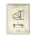 Stupell Industries Grand Piano Detailed Vintage Diagram Blueprint Instrument Framed Wall Art 11 x 14 Design by Karl Hronek