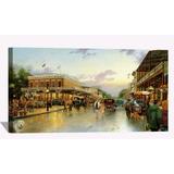 Thomas Kinkade Main Street Celebration Canvas Art Thomas Kinkade Paintingsfor Bedroom Livingroom Office Framed Ready to Hang