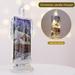 EQWLJWE Candle Christmas Candle Gifts LED Flameless Candles Battery Operated Pillar Candle Moving Effect Flickering Candles with Remote for Christmas Decoration