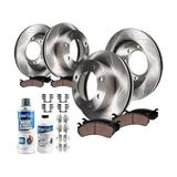 Front and Rear Brake Pad and Rotor Kit - Compatible with 2003 - 2006 2008 - 2013 GMC Yukon XL 2500 2004 2005 2009 2010 2011 2012