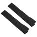 2pcs Universal 33cm Seat Belt Shoulder Pad Breathable Car Safety Strap Covers Neck Mat for Driving Black