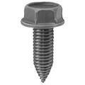 AMZ Clips And Fasteners 25 8-1.25 X 25mm Hex Washer Head Bolts Black Polyseal