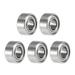 SR144ZZ Deep Groove Ball Bearing 1/8 x 1/4 x 7/64 Double Shielded Stainless Steel 5pcs