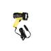 Attwood 11794-7 Portable 5W LED Emergency Spotlight 12V Adapter Plug Safety Yellow/Black