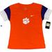 Nike Tops | Clemson Nike Dry Fit T-Shirt | Color: Orange/Purple | Size: S