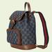 Gucci Bags | Gucci Backpack Gg Denim With Brown Leather Trim | Color: Blue/Brown | Size: Os