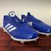 Adidas Shoes | Adidas Adizero Afterburner Baseball Metal Cleats Blue Mens Size 13 Cg5212 | Color: Blue/White | Size: 13