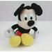 Disney Toys | Disney Just Play Mickey Mouse 9" Plush Soft | Color: Black/Red | Size: Small (6-14 In)