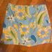 Lilly Pulitzer Skirts | Lilly Pulitzer Skort - Sz 4 | Color: Blue/Yellow | Size: 4