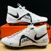 Nike Shoes | Mens Nike Alpha Menace Varsity 3 Shark Football Cleat Size 10.5 (Cv0586-100) | Color: Black/White | Size: 10.5